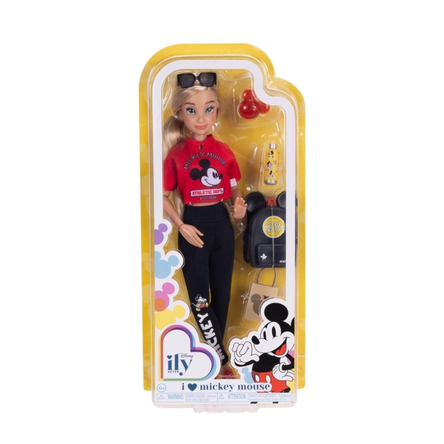 Disney Docka Ily 4ever 11in Fashion Doll Deluxe I Love Mickey