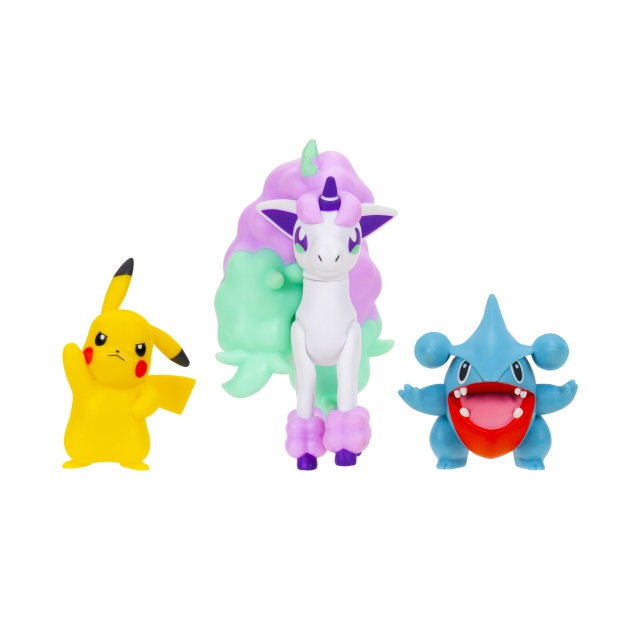Pokémon Battle Figure 3-pack - Pikachu, Gible & Ponyta (PKW4097)
