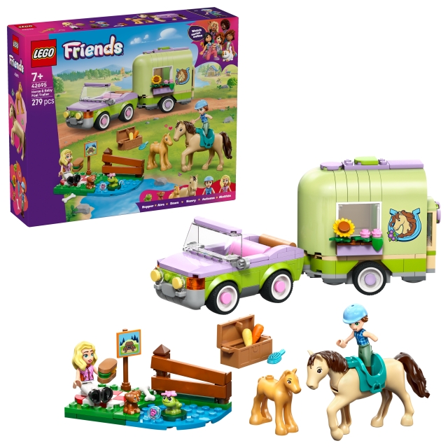 LEGO LEGO Friends - Paard- en veulenwagen (42695)