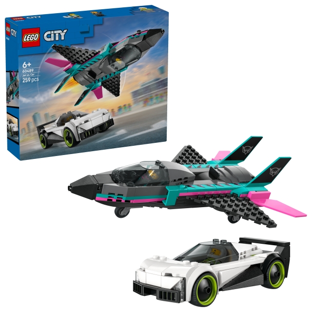 LEGO LEGO City - Jet vs. Auto (60489)