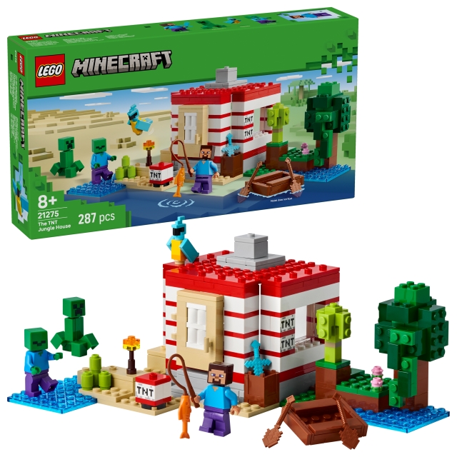 LEGO Minecraft - Het TNT-junglehuis (21275)