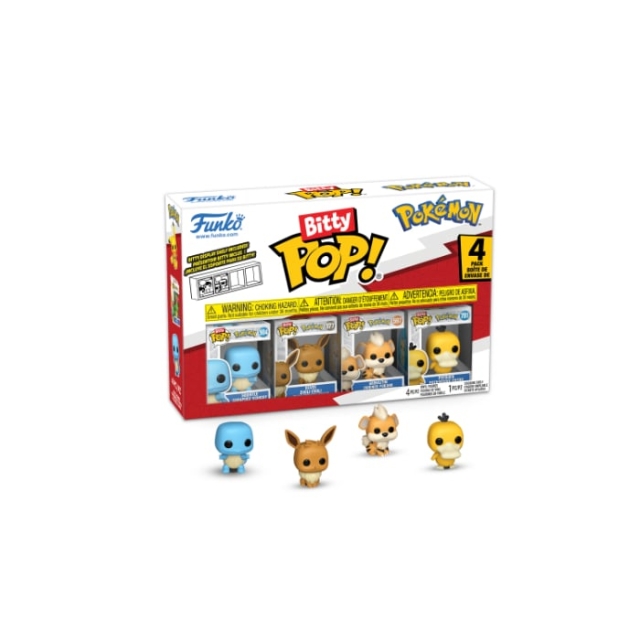 Funko Pop! Bitty POP 4-pack Pokémon Squirtle (81135)