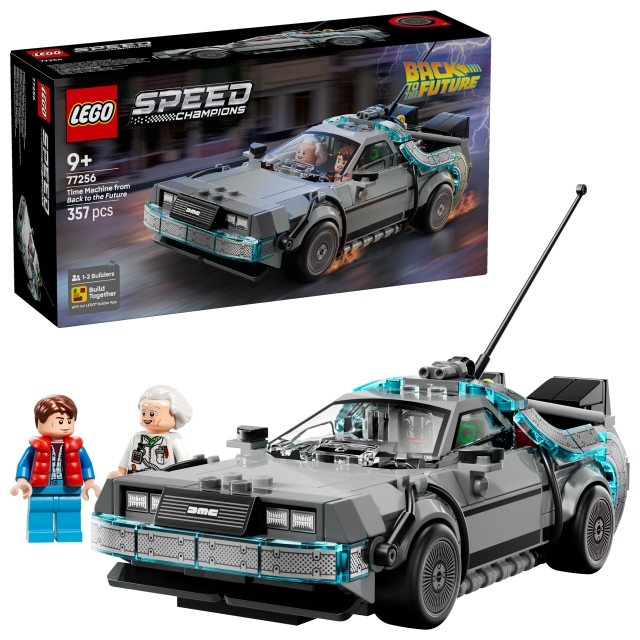 LEGO Speed Champions - Tijdmachine uit Back to the Future (77256)