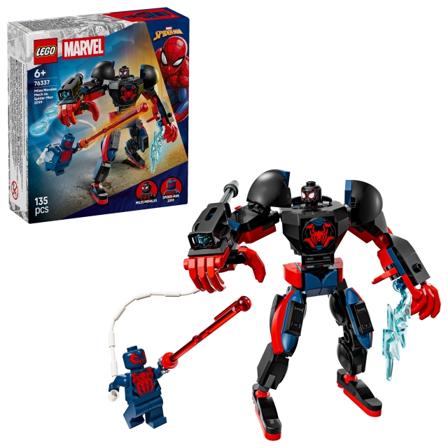 LEGO Superhelden - Miles Morales Mech vs. Spider-Man 2099 (76337)
