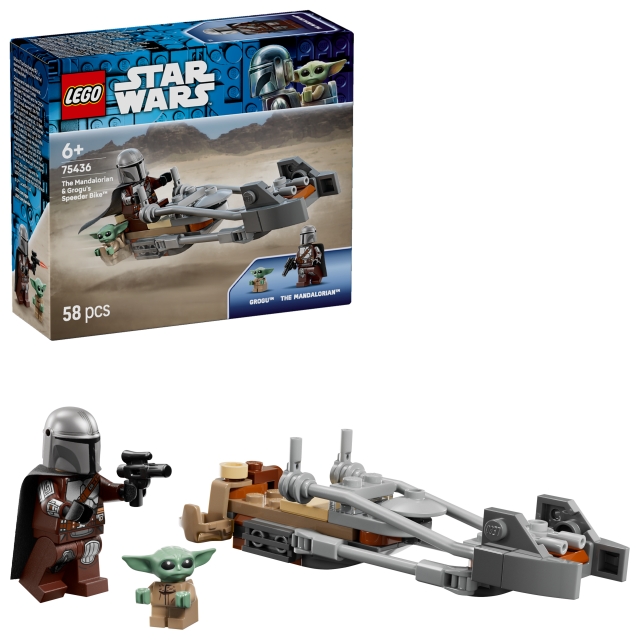 LEGO Star Wars™ - De speederbike™ van The Mandalorian & Grogu (75436)