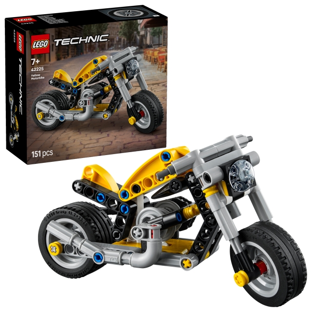 LEGO Technic - Gele motorfiets (42225)