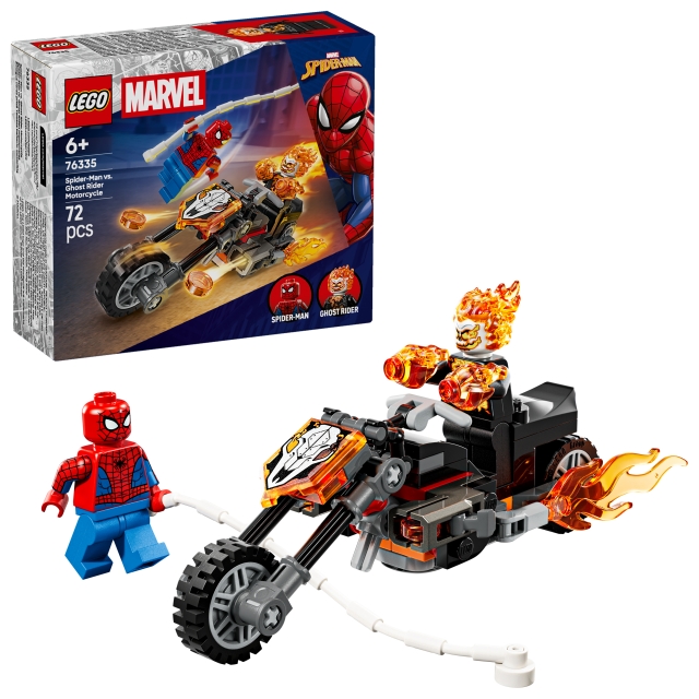 LEGO Superhelden - Spider-Man vs. Ghost Rider-motorfiets (76335)