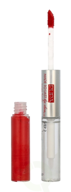 Pupa Milano Pupa Made to Last Lip Duo Lipstick 8 ml #018 Imperial Red / 2x4ml