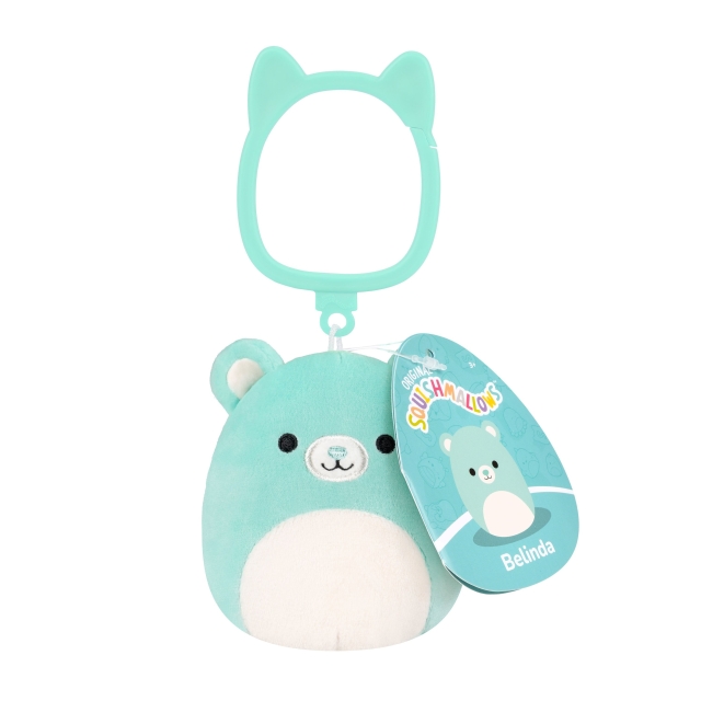 Squishmallows 9 cm pluche P24 Clip-on - Belinda