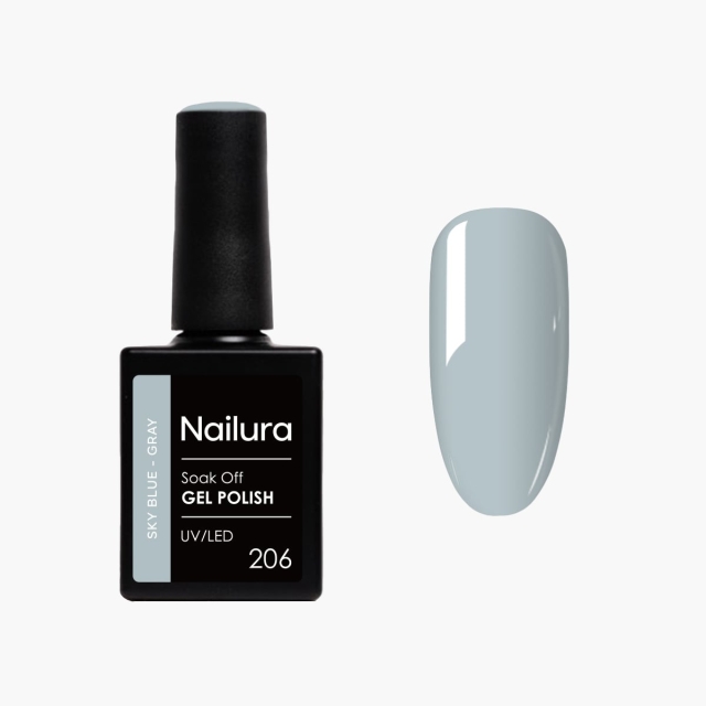 Nailura Gellak 206 - Sky Blue Grey - 10 ml