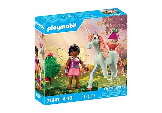 Playmobil Verzamelbare eenhoorn: Sky Rose met fee (71841)