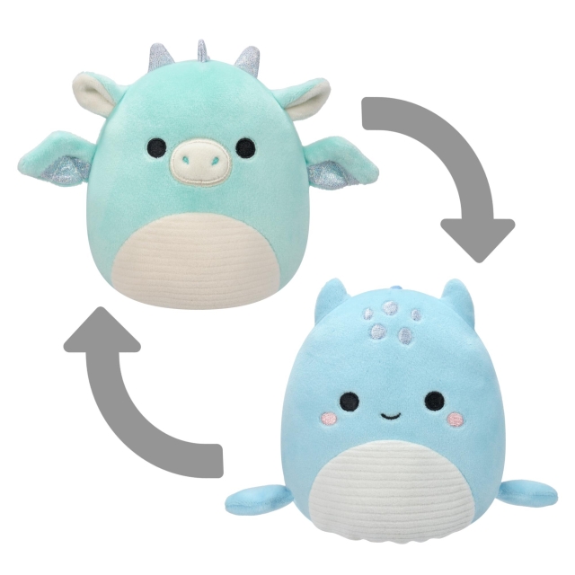 Squishmallows 13 cm P18 knuffel - Flip A Mallows - Miles en Lune