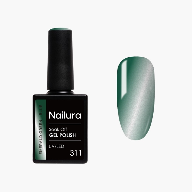 Nailura Gellak 311 - Emerald Green Blue - 10 ml