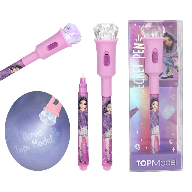 TOPModel Geheime pen met led-lampje - Compact (413181)
