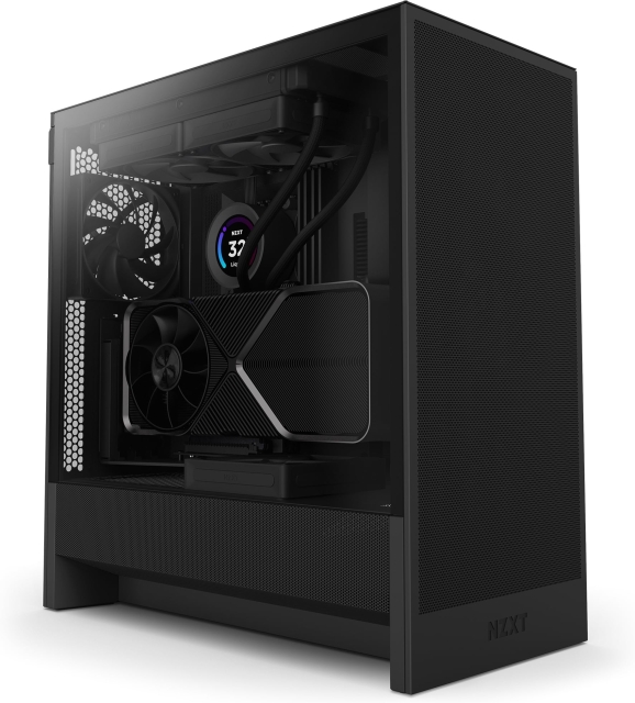 NZXT H5 Flow (2024) ATX-behuizing met venster, zwart 