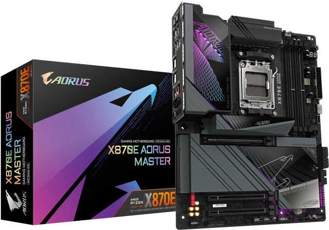 Gigabyte X870E AORUS MASTER ATX-moederbord