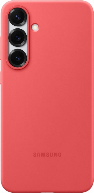 Samsung Galaxy S25+ siliconen hoesje, rood