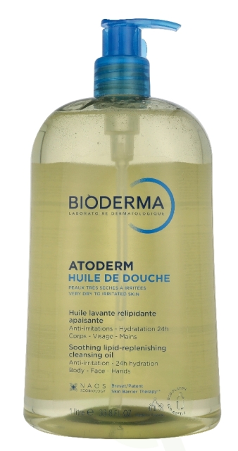 Bioderma Atoderm Soothing Lipid-Replenishing Cleansing Oil 1000 ml