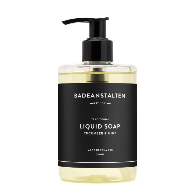 Badeanstalten Vloeibare zeep - Komkommer en munt - 300 ml