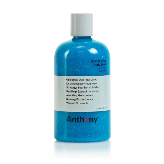Anthony Blue Sea Kelp Body Scrub - Blauw