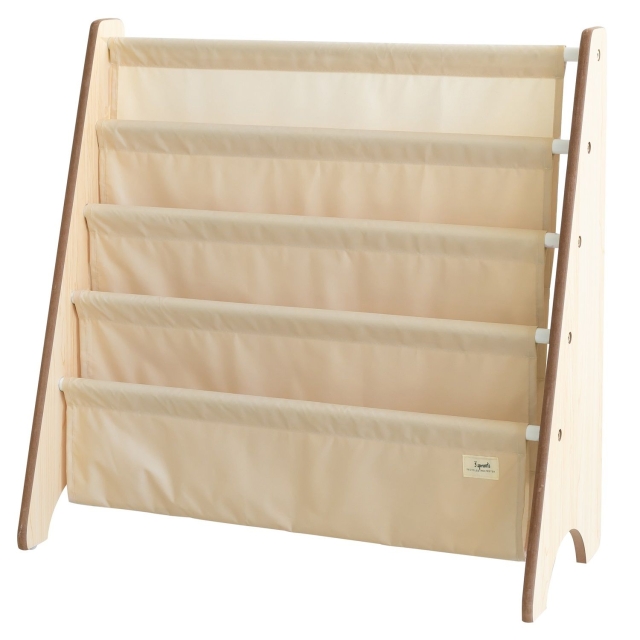 3 Sprouts Boekenkast - Beige - 61 cm x 62 cm x 25 cm