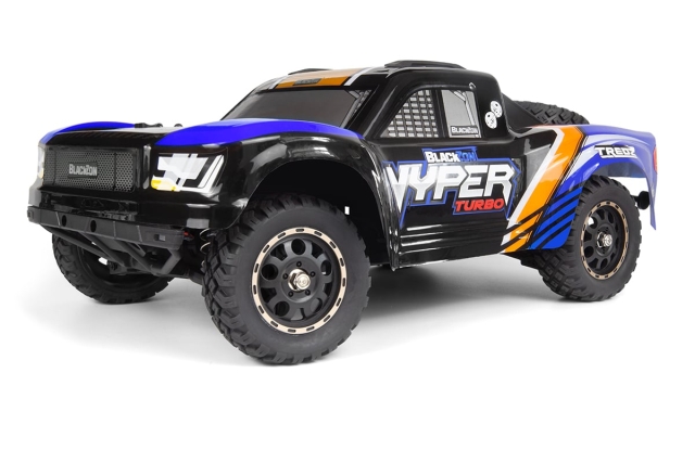 Blackzon Vyper SC Turbo 1/16 4WD 2S Brushless - Blauw/Oranje (540276)