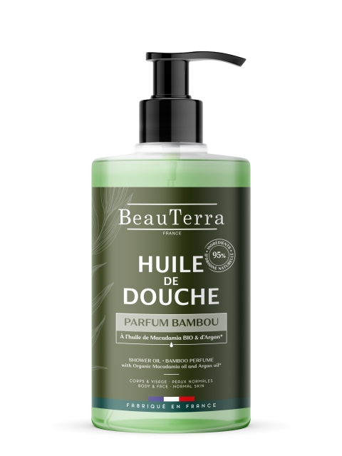 BeauTerra Doucheoliën - Bamboe - 750 ml
