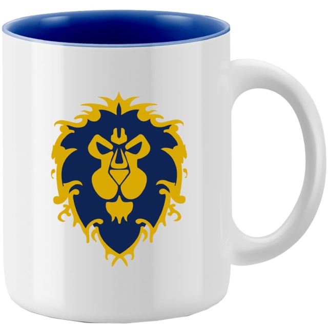Blizzard - World of Warcraft-mok: Alliance (wit) met cadeauverpakking