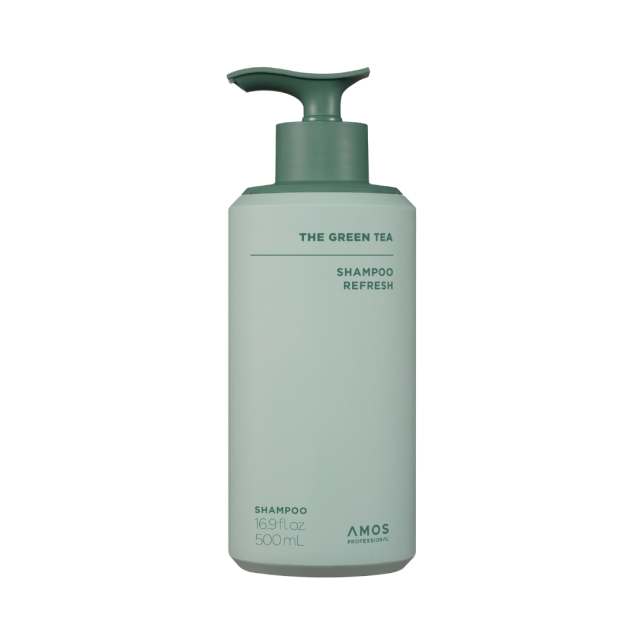 Amos Professional De Green Tea Shampoo Refresh - Groen - 500 ml
