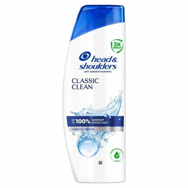 Head & Shoulders Classic Clean Schampo Mot Mjäll, 400ml