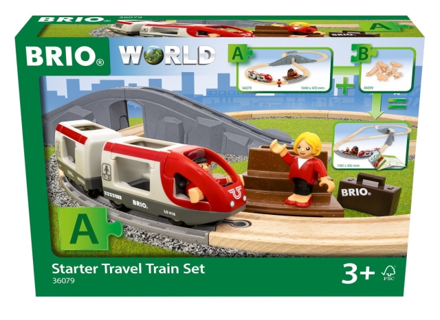 BRIO Startset Reistreinset - 36079