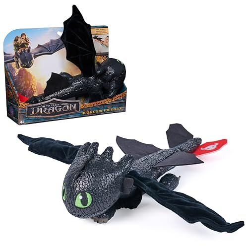 Dragons Film Gliding Hug Toothless knuffel 30 cm (6072913)