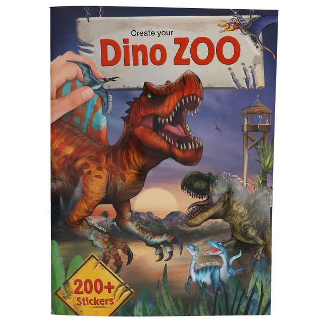 Dino World Kleurboek Create Your DINO ZOO (413606)