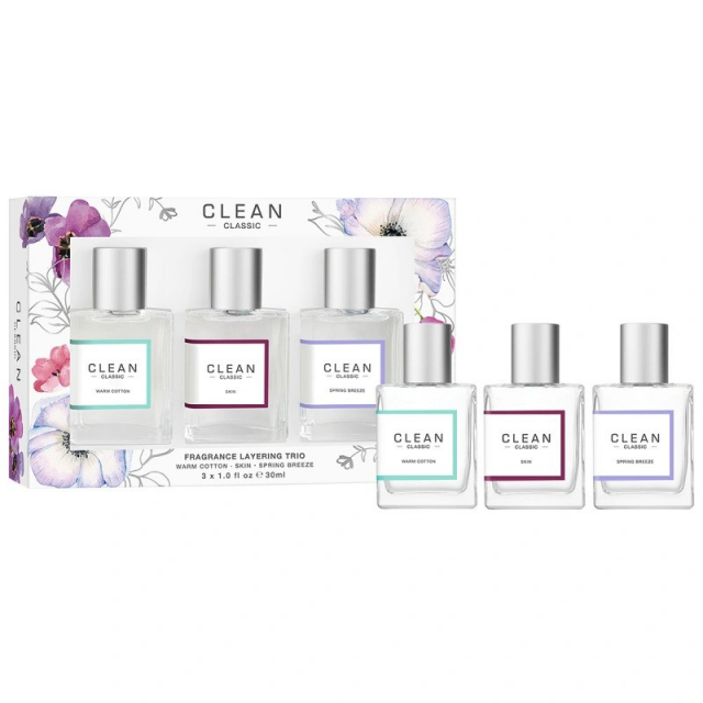 Clean Clean XMAS Classic Layering Eau de Parfum 3x30 ml - Cadeauset
