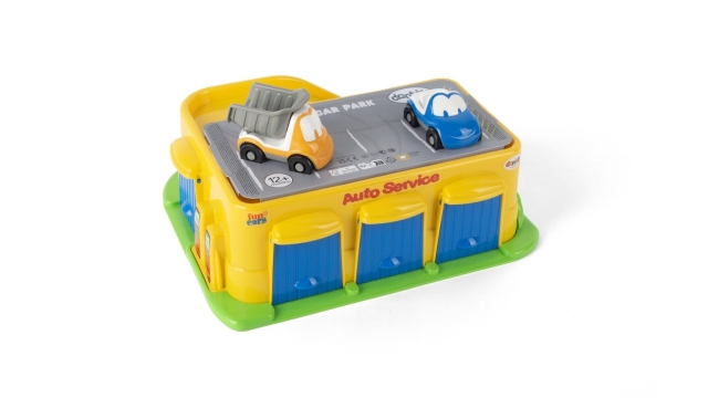 Dantoy Funcars Autowerkplaats & Parkeerplaats - 2 auto