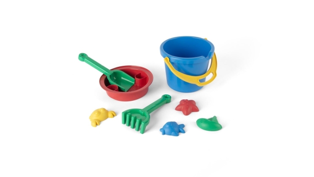 Dantoy Classic Recycled blauwe emmerset in net (1433)