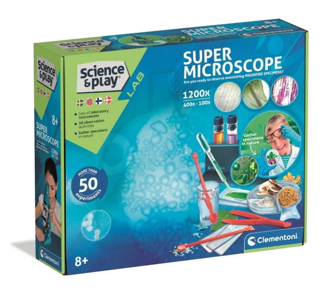 Clementoni Supermicroscoop 1200x (I-78391)