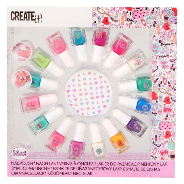 CREATE it! Nagellakset Mermaid 16 flesjes (84515BV1)