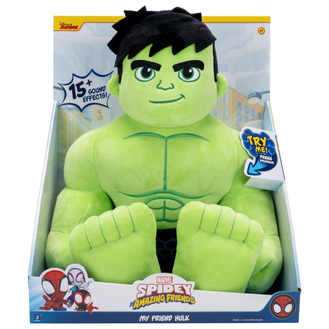 Disney Spidey - My Friend Hulk-knuffel (SNF0325)