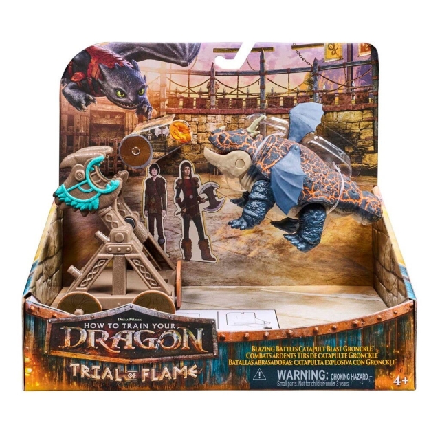 Dragons Vurige strijd - Gronckle vs. katapult