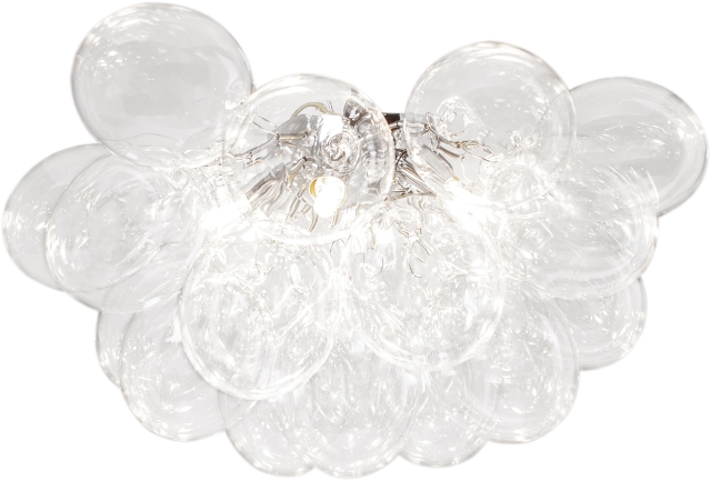 By Rydéns Plafondlamp Gross Ø50 cm, transparant 4202240-7002By Rydéns