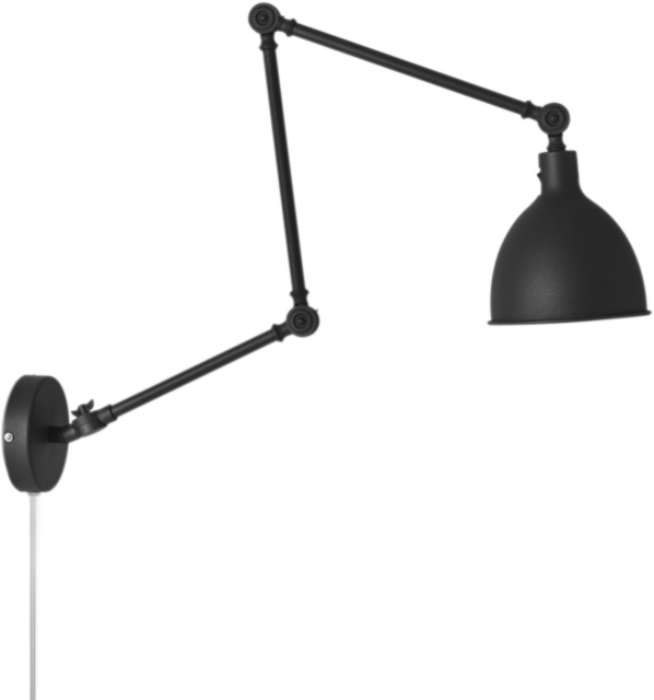 By Rydéns Wandlamp Bazar zwart 2827660-4000By Rydéns