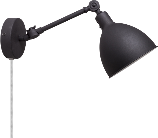 By Rydéns Wandlamp Bazar mini zandzwart 4300120-4007By Rydéns