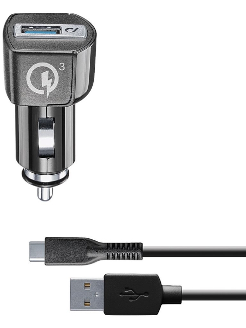 Cellularline Mobiele accessoires Autolader 15 W, geschikt voor Huawei, inclusief USB
