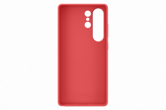 Samsung Galaxy S25 Ultra Silicone Case - Red
