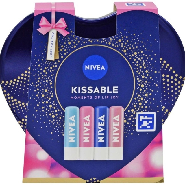 Nivea Giftset Nivea Kissable Moments Of Lip Joy 4pc