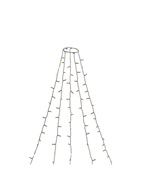 Konstsmide Julgransslinga 6480-820 150LED Konstsmide