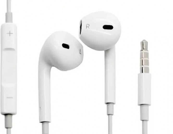 Apple EarPods met afstandsbediening en microfoon, MD827ZM/A, Bulk in de groep HOME ELECTRONICS / Audio & Beeld / Koptelefoon & Accessoires / Koptelefoon bij TP E-commerce Nordic AB (38-11363)
