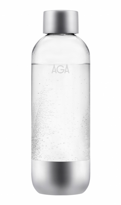 AGA AQVIA Stål 1L, PET-flaska in de groep HUISHOUDEN & TUIN / Huishoudelijke apparaten / Water & Sap / Carbonatatiemachines / Accessoires bij TP E-commerce Nordic AB (38-11697)