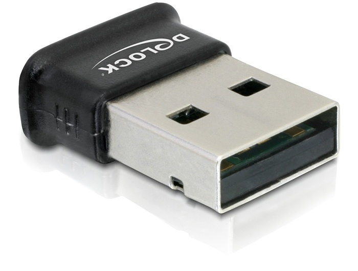 DeLOCK Bluetooth 4.0 adapter, USB 2.0, 3 Mb/s, svart in de groep COMPUTERS & RANDAPPARATUUR / Computeraccessoires / Bluetooth-adapters bij TP E-commerce Nordic AB (38-11862)